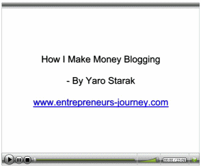 Make Money Blogging Video