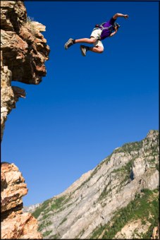 Courage to make a leap of faith