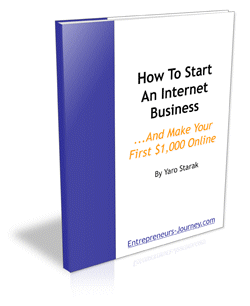 How to start an internet business free report by Yaro Starak