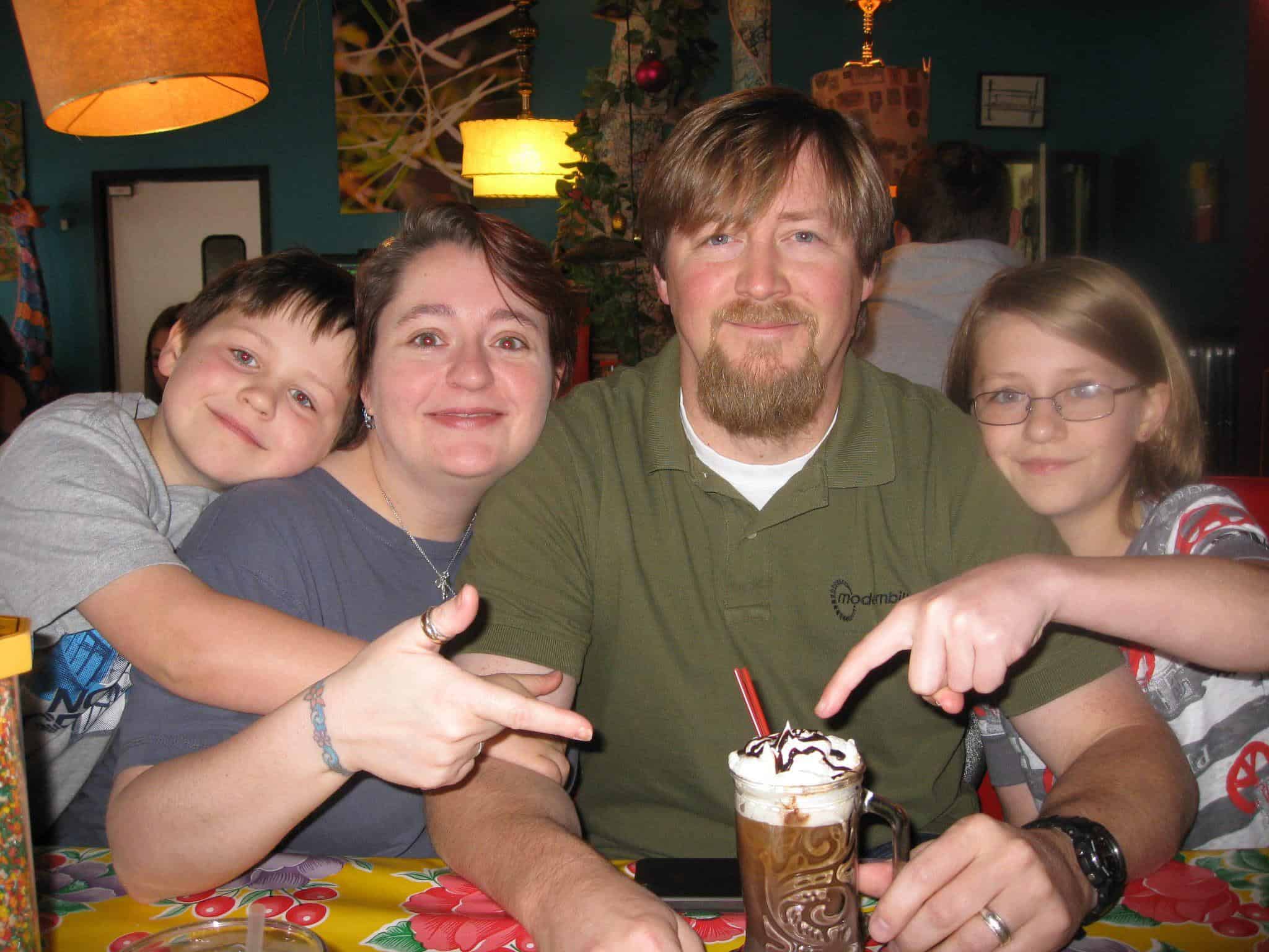 Michael Fountain and family