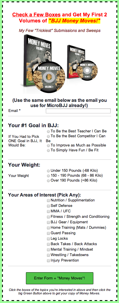 Dan Fagella Example Survey He Sends To His List