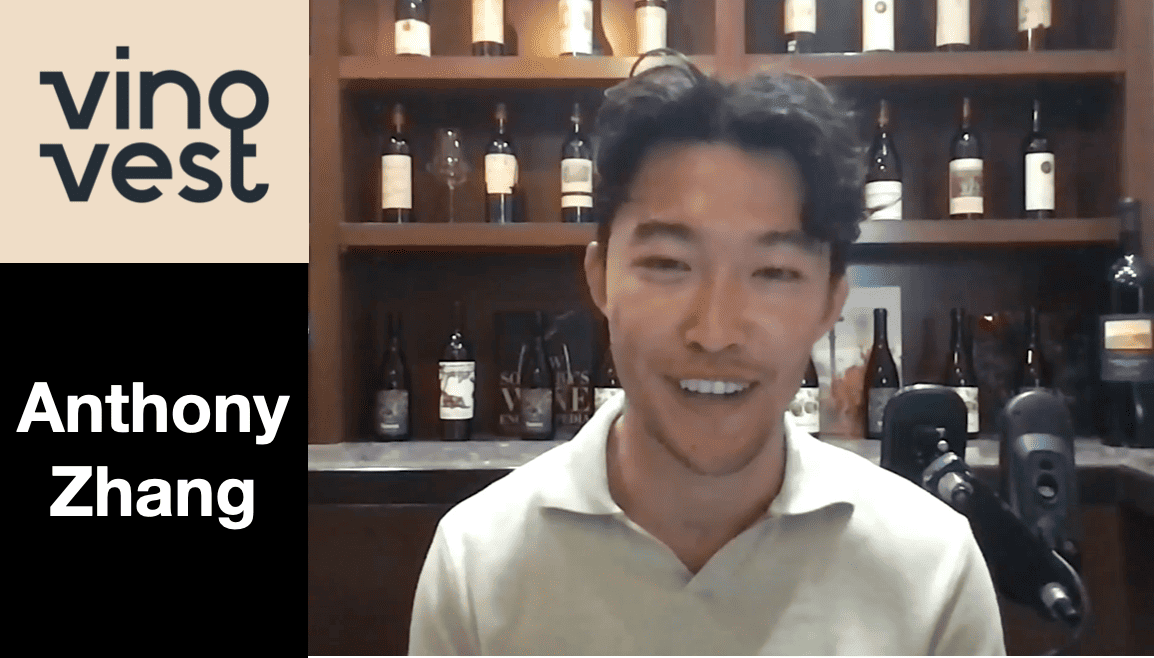 Anthony Zhang, Co-founder Vinovest, How To Invest In Wine And Whiskey